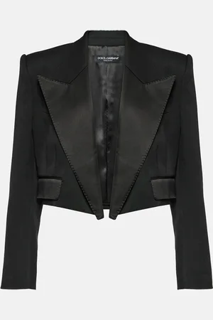 Dolce & Gabbana Smokingjacke mit Satin
