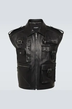 Dolce & Gabbana Weste aus Leder