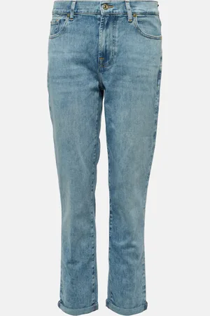 7 for all Mankind Mid-Rise Slim Jeans Josefina