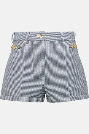 Patou High-Rise Jeansshorts