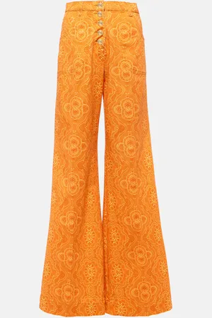 Etro Bedruckte High-Rise Flared Jeans