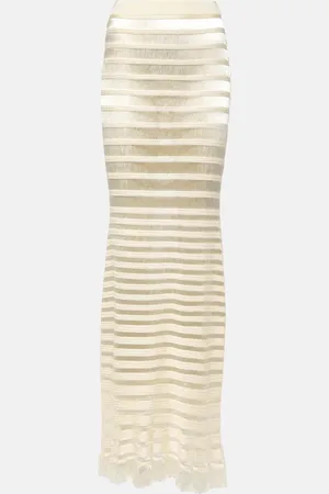 Tom Ford Maxirock aus Strick
