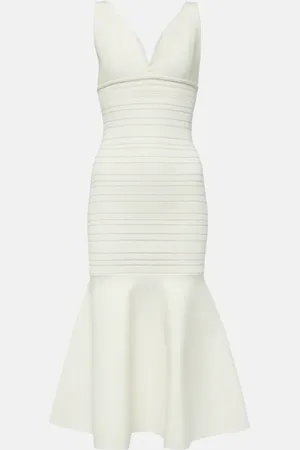Victoria Beckham Midikleid aus Jersey