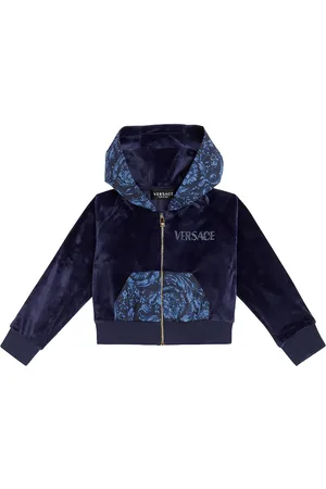 VERSACE Kapuzenjacke Barocco aus Samt