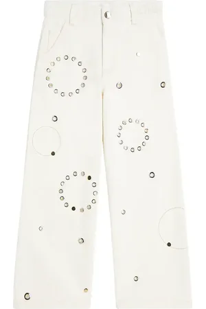 Chloé Chloé Kids Verzierte Jeans