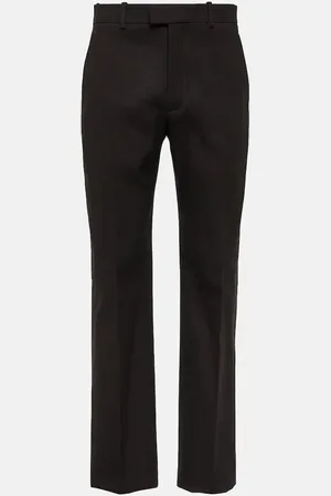 Bottega Veneta Gerade Hose aus einem Baumwollgemisch