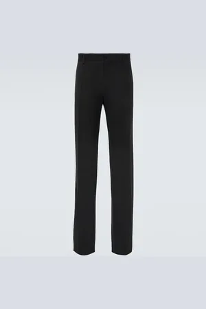 Dolce & Gabbana Gerade Hose aus einem Wollgemisch