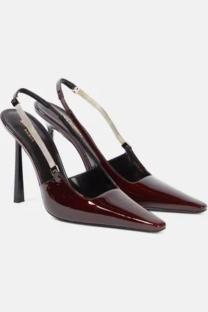 Saint Laurent Slingback-Pumps Blake 110 aus Lackleder