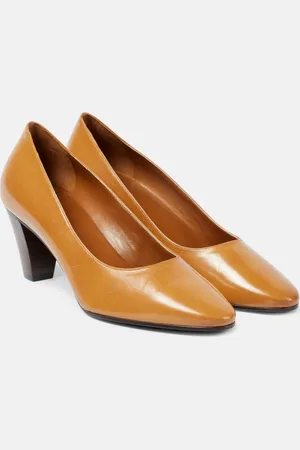 The Row Pumps Charlotte aus Leder
