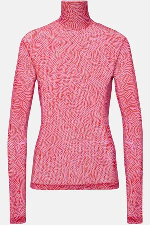DRIES VAN NOTEN Top aus Mesh