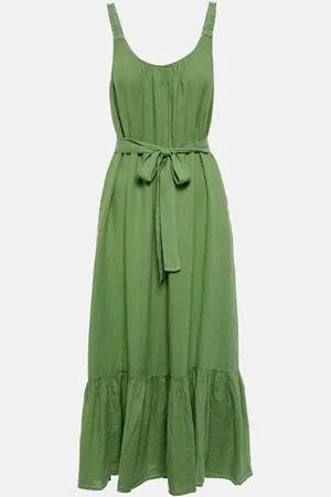 Velvet Maxikleid aus Leinen