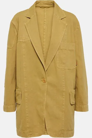Max Mara Oversize-Blazer Dizzy aus Baumwoll-Canvas