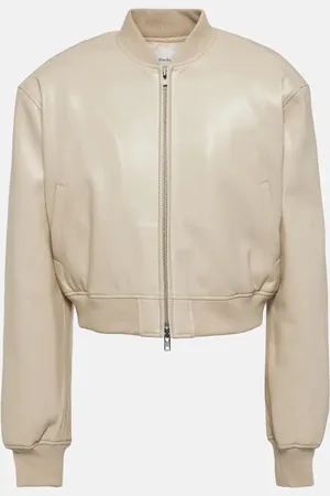 The Frankie Shop Bomberjacke Micky aus Lederimitat