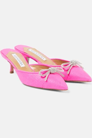 Aquazzura Verzierte Mules Parisina 50