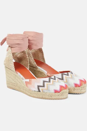 Missoni Espadrille-Wedges Eva 80 mit Häkelstrick