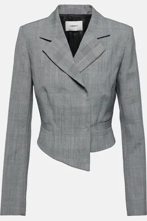COPERNI Jacke Prince of Wales aus Schurwolle