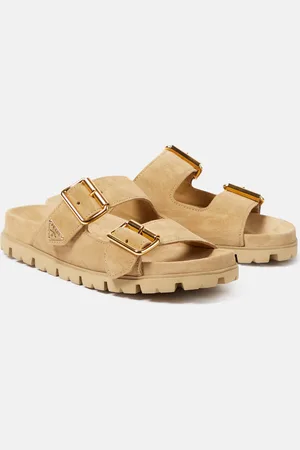 Prada Sandalen aus Veloursleder
