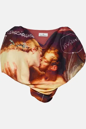 Vivienne Westwood Top The Kiss aus Baumwolle