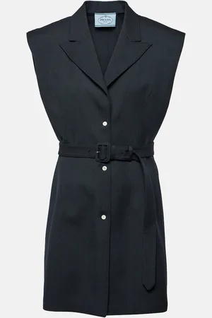 Prada Oversize-Weste aus Schurwolle