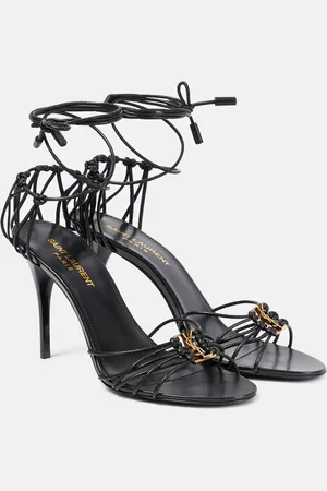 Saint Laurent Sandalen Babylone 90 aus Leder