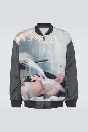 UNDERCOVER X Helen Verhoeven Bedruckte Bomberjacke