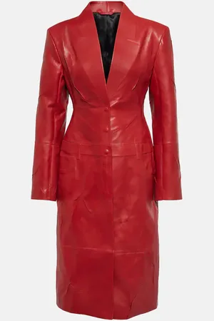 Acne Studios Mantel aus Leder