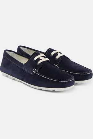 Prada Mokassins aus Veloursleder