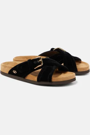 VALENTINO GARAVANI Sandalen Fussfriend aus Samt