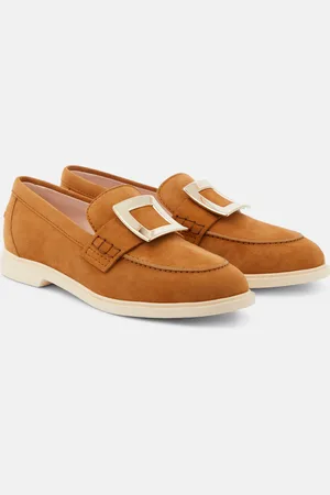 Roger Vivier Loafers Viv‘ Rangers aus Veloursleder