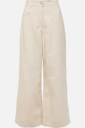 Max Mara Weite High-Rise-Hose Lapo aus Leinen