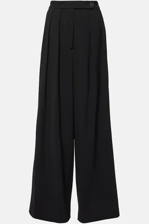 DRIES VAN NOTEN Hose aus einem Wollgemisch