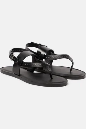Max Mara Sandalen aus Leder