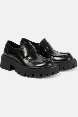 Balenciaga Loafers Tractor aus Leder