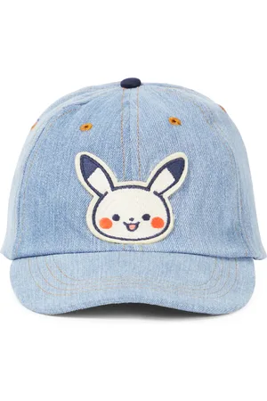 BONPOINT X Pokémon Bestickte Baseballcap Arnold aus Denim