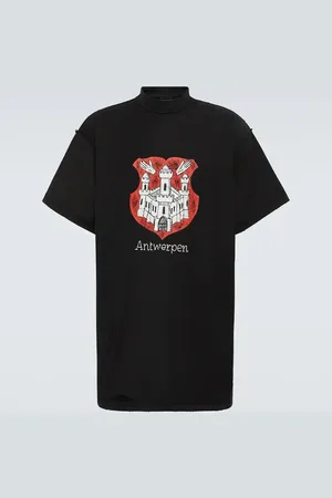 Balenciaga T-Shirt Antwerp Inside-Out aus Baumwolle