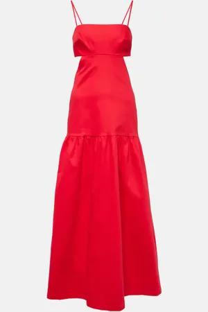 Adriana Degreas Maxikleid aus einem Baumwollgemisch