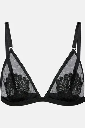 Dolce & Gabbana Bralette aus Mesh mit Spitze