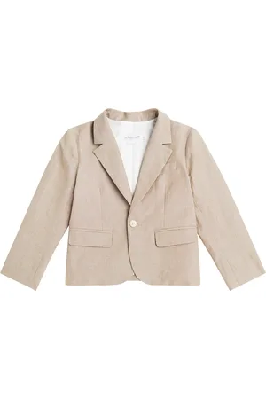 BONPOINT Blazer Aristide aus Leinen und Baumwolle