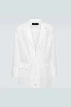 UNDERCOVER Hemdjacke aus Baumwolle