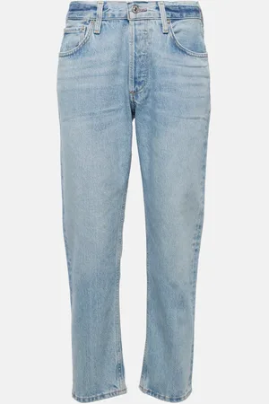 Citizens of Humanity Low-Rise Straight Jeans Isla