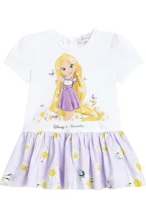 MONNALISA Baby Bedrucktes Kleid aus Jersey