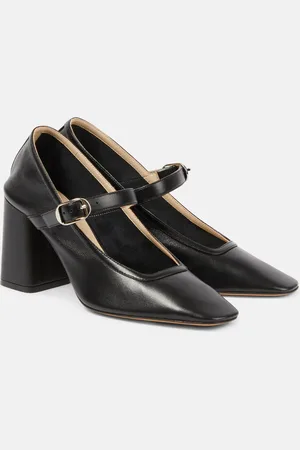 Le Monde Beryl Le Monde Béryl Mary-Jane-Pumps aus Leder