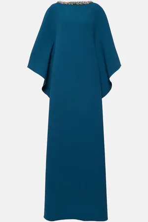 Safiyaa Verzierte Robe Armarella aus Crêpe