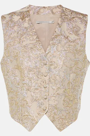 Stella McCartney Weste aus Brokat