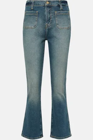 7 for all Mankind High-Rise Bootcut Jeans Slim Kick