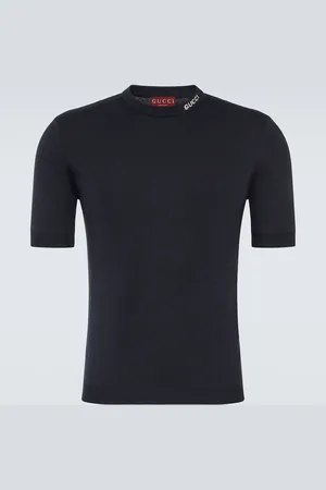 Gucci T-Shirt aus Seide und Baumwolle