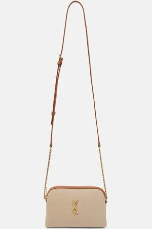 Saint Laurent Schultertasche Gaby aus Canvas mit Leder