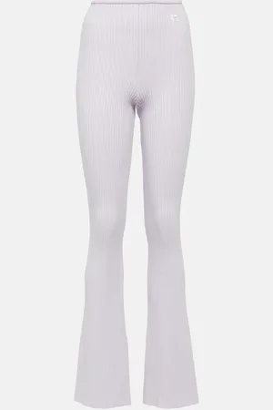 Courrèges Courrèges Schlaghose Reedition aus Rippstrick
