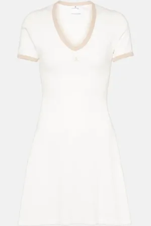 Courrèges Courrèges Minikleid aus Baumwolle