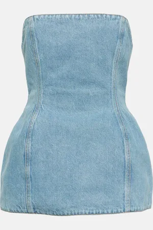 MAGDA BUTRYM Top aus Denim